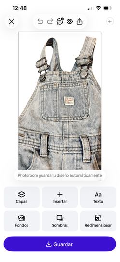 Overall de mezclilla Size(4T) Old Navy