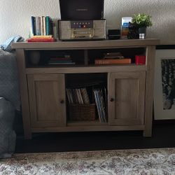 TV Console Tab Wood