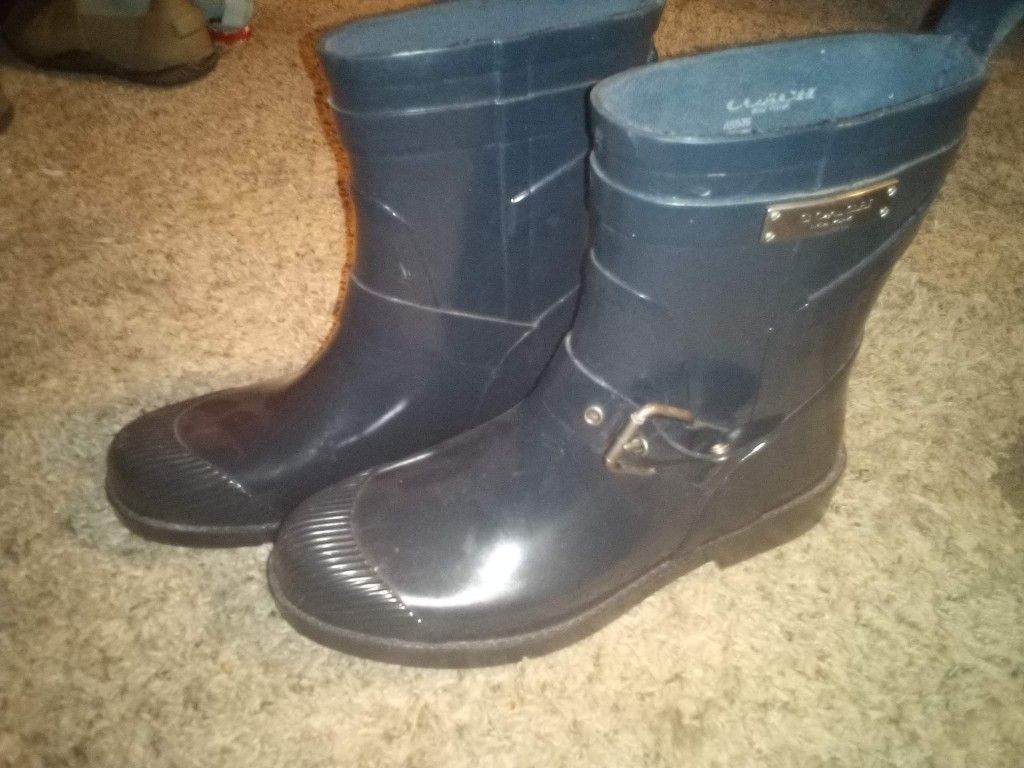 Coach   Rain Boots ~ Women's  Size 6