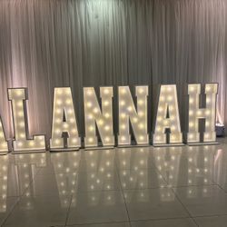 Marquee Letters And Numbers