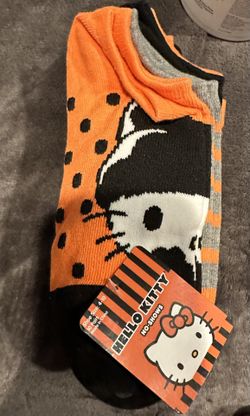 Halloween Hello Kitty Socks 