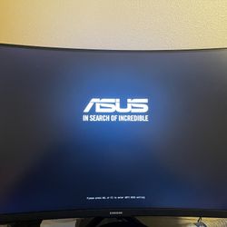 Samsung 165hz Monitor 32in Curved Gaming Monitor