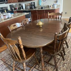 7 Pieces Dining Table 