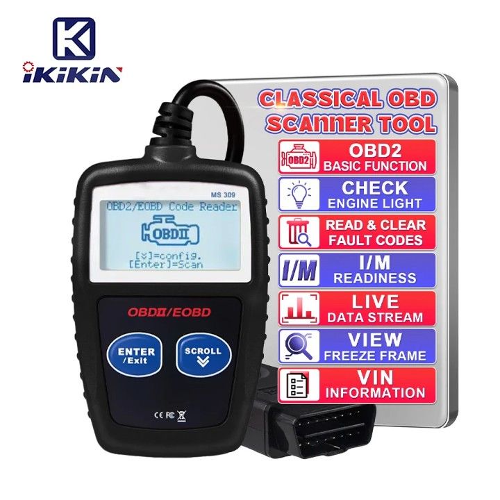 OBD2 ELECTRONIC VEHICLE ENGINE FAULT SCANNER