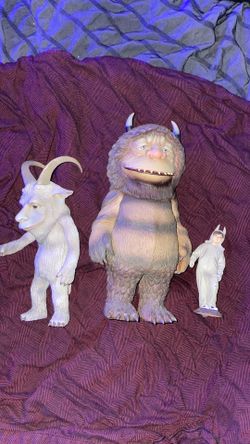 Where the wild things are three piece medicom figures
