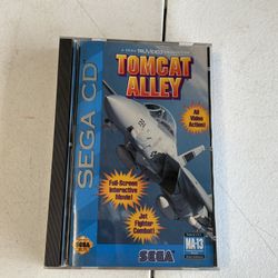 Sega Cd Tomcat Alley game