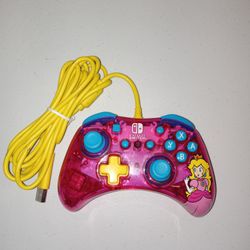 Peach Nintendo Switch Controller
