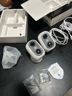 EufyCam C35 2-Camera Wireless Security Kit + HomeBase Mini – Complete in Box