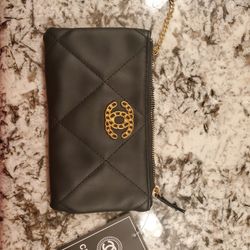 Black Small Purse W/Keychain $30
