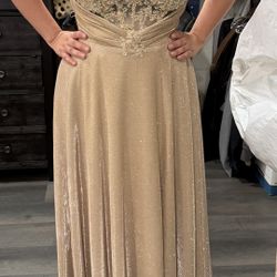 Gold/Champage Dress 