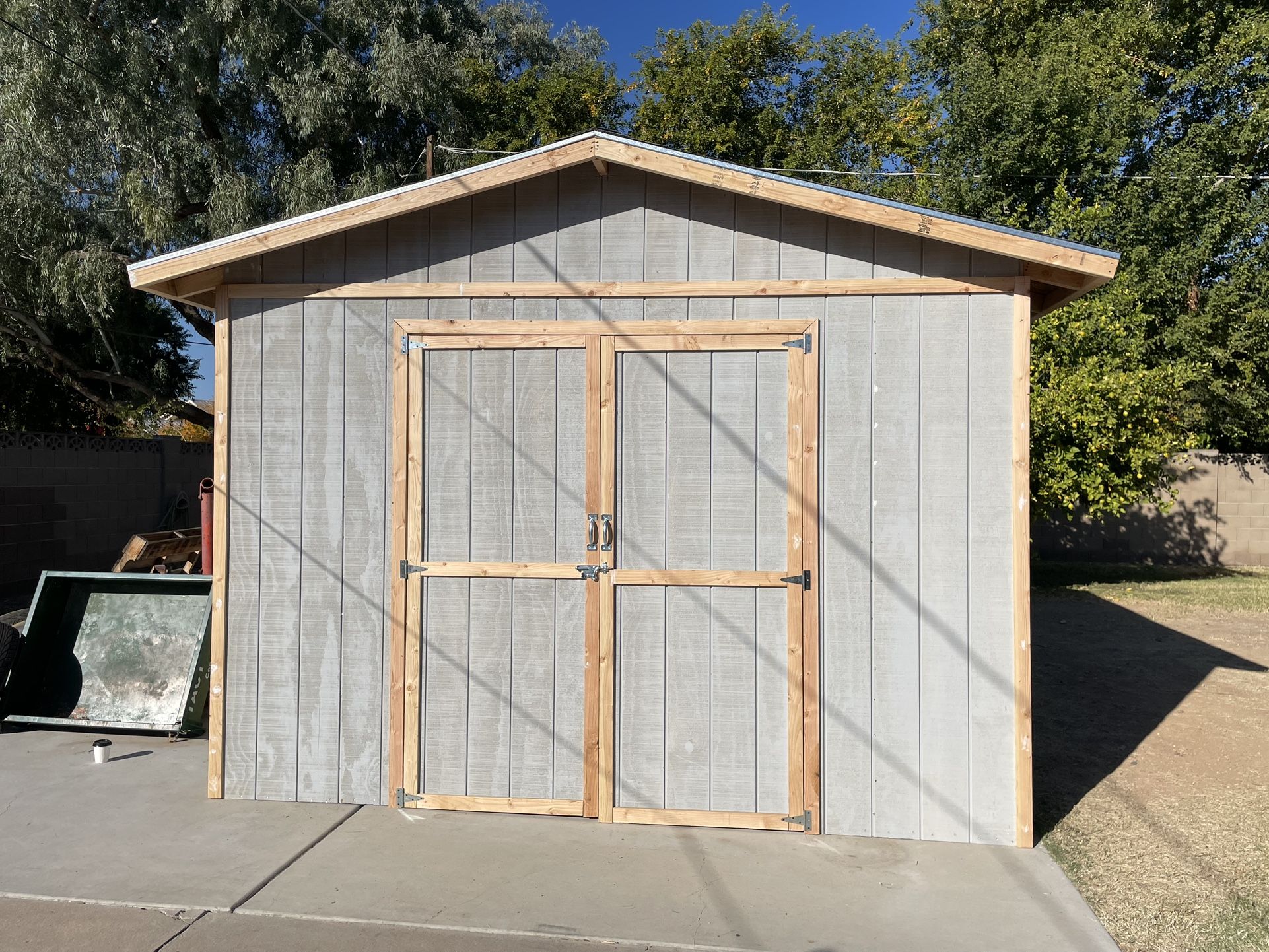 12x16x8 Storage Shed