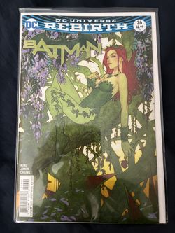 Batman #26 Poison Ivy Variant DC Universe Rebirth DC Comics
