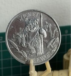 1984 Star Wars POTF Coin - Wicket the Ewok
