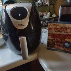 Air Fryer And Cookbook 