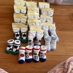 Infant baby booties for boys