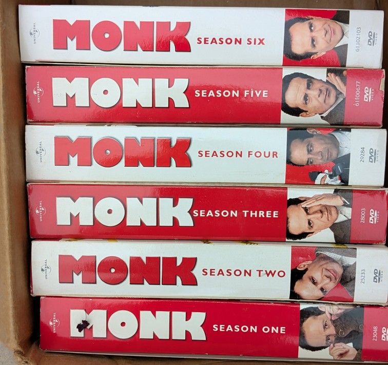 MONK Seasons 1-6