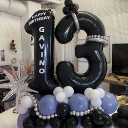 Birthday balloons 