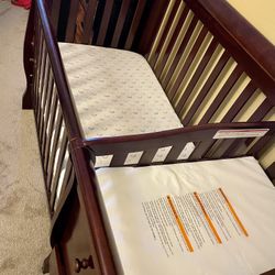 Mini Crib And Mattress 