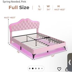 Full Size Bed Frame & Matress