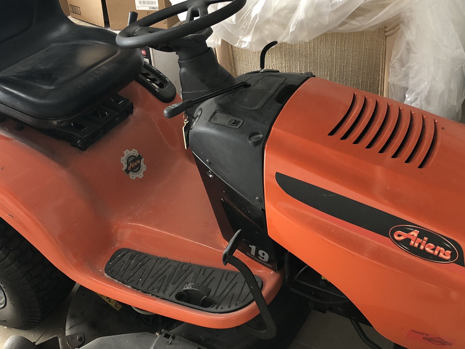 Ariana Riding Lawn Mower
