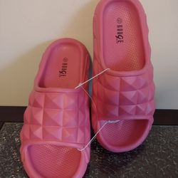 Pink Foam Slides 