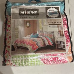 Quilt Comforter Set Full/Queen