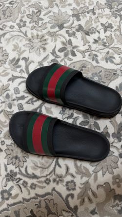 Gucci slide sandals with Web M9.5