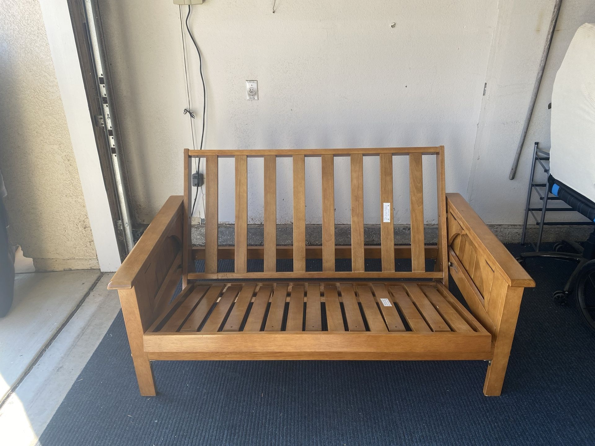 Solid Wood Futon (Indonesian Wood)