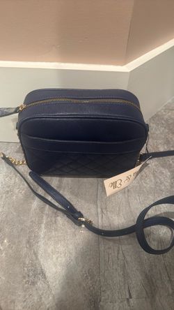 Blue hand bag