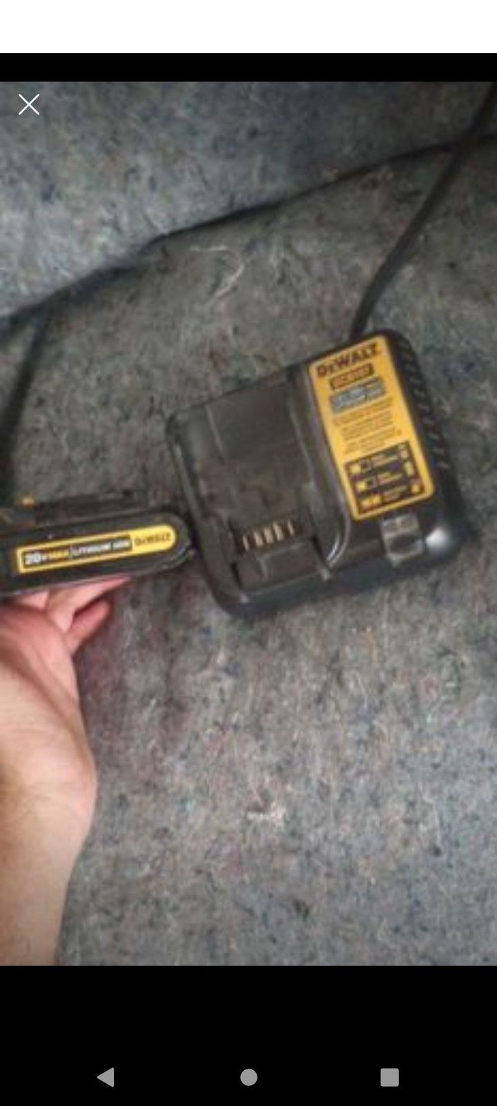 DeWalt Battery N Charger