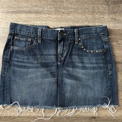 Ladies Old Navy Denim Skirt Sz 6
