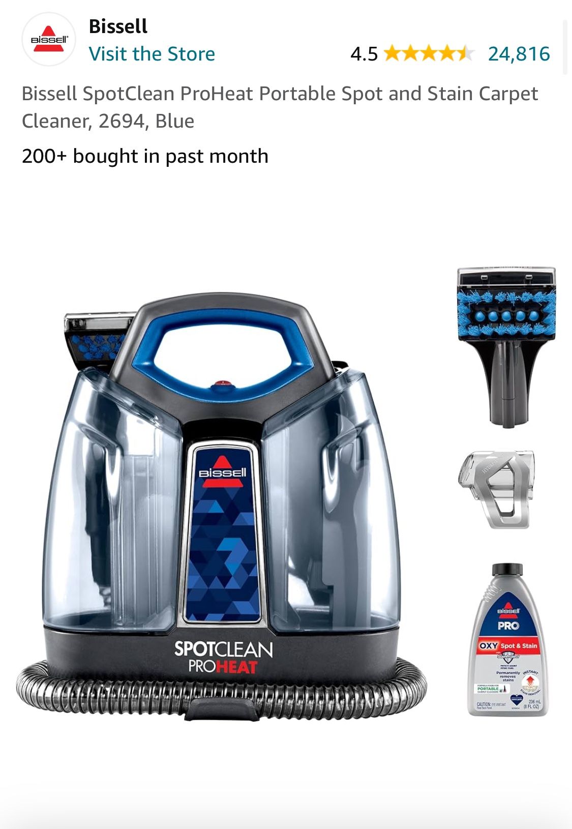 Bissell SpotCleaner