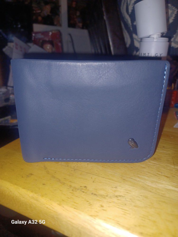 Bellroy Leather Wallet-Dark Blue