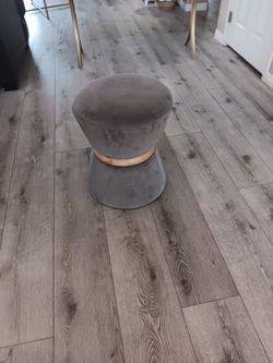 Velvet stool