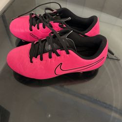 Pink Nike Cleats 