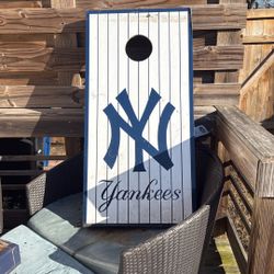 Cornhole boards - Yankees