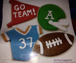 Cookie Cutters. Set. Football. Wilton Brand.  3 Inch. Metal. Used Once. Baking.