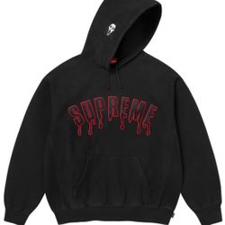 Supreme Ghostface Arc Hooded Sweatshirt Black (SS26)