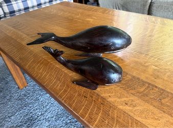 Whale Sculptures