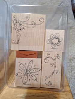 Stampin' Up Flower Set