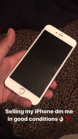 Selling my iPhone 6 Plus great conditions