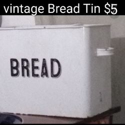 Vintage Bread Tin $5