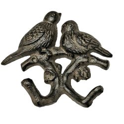 LAST ONE!  New!  5.25" Adorable Bird Hook - Metal | SHIPPING IS AVAILABLE