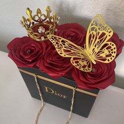 Eternal Rose Purse Arrangement 