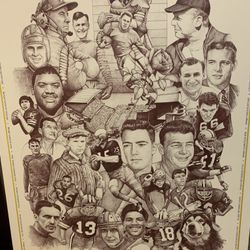 University Of Washington Huskies Football Centennial Poster Art Print