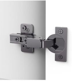 NEW 30 Pack Cabinet Door Hinges, Self Closing, Concealed Hinges, Black Titanium - $45