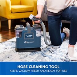 Vacmaster SCB301 400 Series Portable Carpet & Upholstery Spot Cleaner Machine 15Kpa Power Suction, with Versatile Tools, for Pets, Area Rugs and Couch