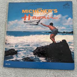 James  Michener’s  Favorite Music Of Hawaii Gatefold Cover, 1958 LP Record LPM – 2150
