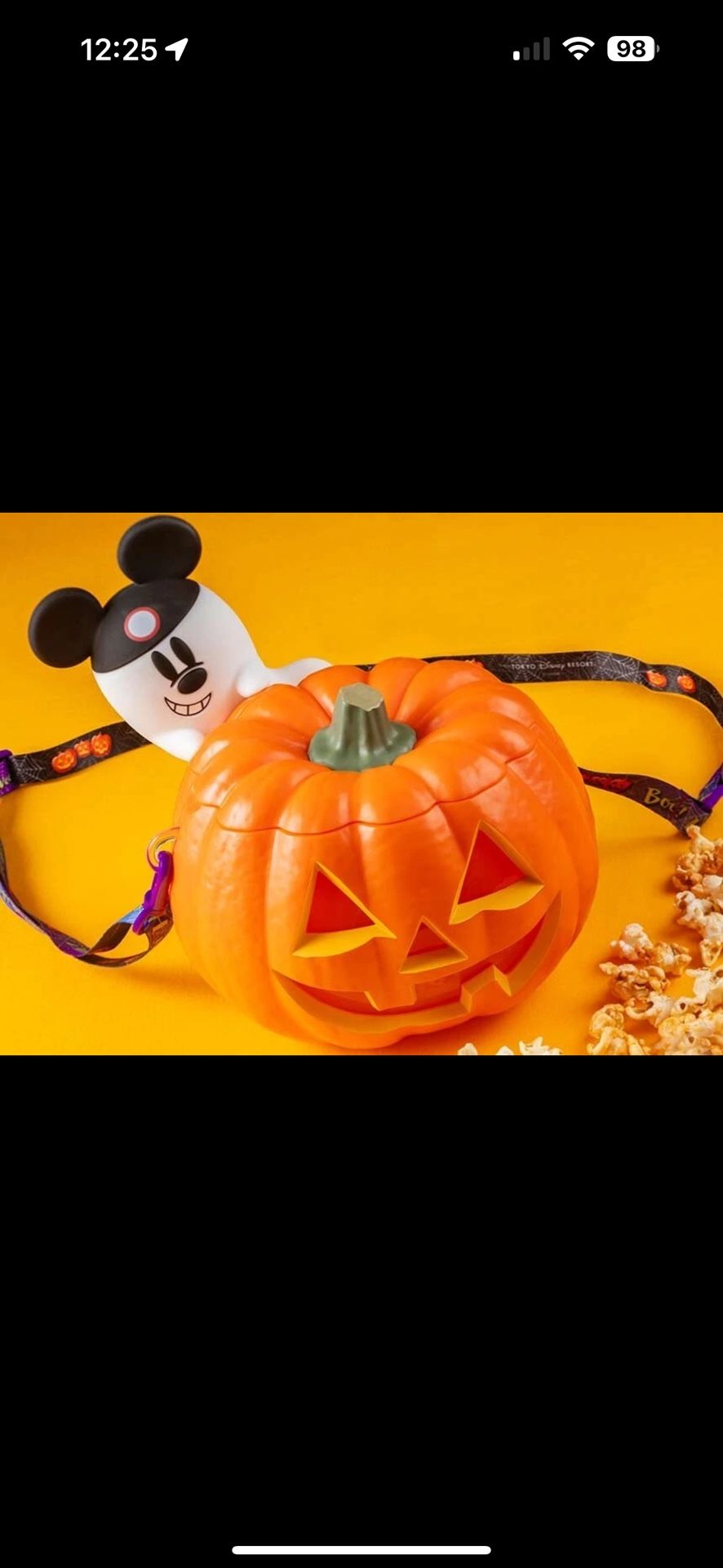 2025 Disney Tokyo Popcorn Bucket 