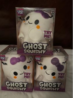Ghost 👻 with Bow Squishy